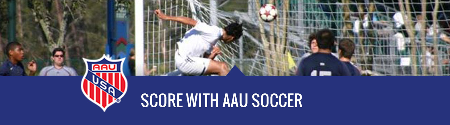 Score with AAU Soccer 